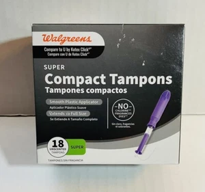Tampones súper compactos Walgreens - Imagen 1 de 4