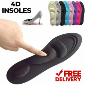 Botas de Trabajo Zapatos Plantillas Senderismo Entrenador Suelas Internas Inserciones para Pies Soporte - Imagen 1 de 15