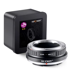 K&F Concept Manual Lens Adapter for Konica AR-mount Lens to Nikon Z Mount Camera - Picture 1 of 5