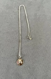 Robert Lee Morris  Sterling Silver Initial "M" Necklace - Picture 1 of 2