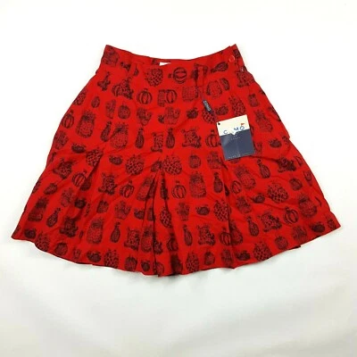 Como Golf Cactus Print Women's Size 8 Pleated Tennis Skirt Mini Athletic Sports  - Image 1 of 4