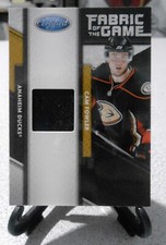 2011-12 Certified Fabric of the Game Materials /399 Cam Fowler #4