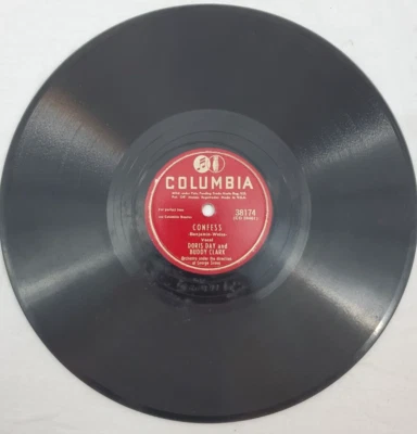 Doris Day/Buddy Clark ~ Love Somebody/Confess ~ Columbia Records #38174 - Image 1 of 4