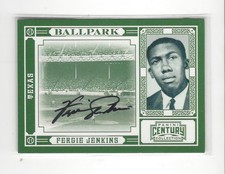 2010 Panini Century Ballpark #4 Fergie Jenkins AUTOGRAPH Rangers /35 