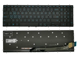 Dell G5-5587/5590 US ENGLISH Blue Backlit Keyboard - 03NVJK 3NVJK - Picture 1 of 3