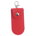 Pouch Bag Case Protective Leather With Keychain For Usb Flash Drive Memory Stis1