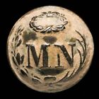 Button Milicia Nacional, Napoleonic wars, 21 mm.