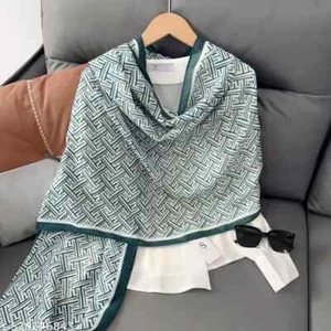 Women's Stylish Trendy cotton blend Printed Fashion Head Neck Scarf Stole Wrap - Picture 1 of 1