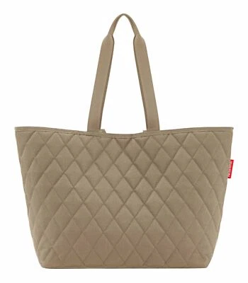 reisenthel Classic Shopper XL Shopper Schultertasche Tasche Rhombus Olive khaki - Bild 1 von 2