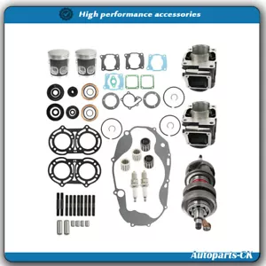 Kit completo reconstruido para Yamaha Banshee 350 motor reconstrucción juntas sellos - Imagen 1 de 15