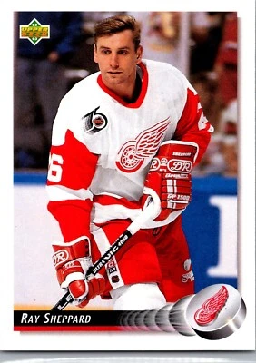 1992-93 Upper Deck Hockey - #296 Ray Sheppard - Image 1 of 2