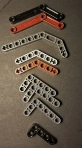 Lego 9pcs Technic #32140(1pc) #32526(3) #32398(2) #32009(1) #64451(2) SDS NOTES - Picture 1 of 7