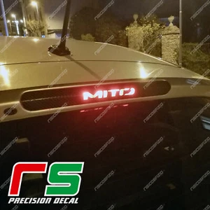 alfa romeo mito ADESIVI terzo stop cover decal freno tuning carbonlook - Bild 1 von 4