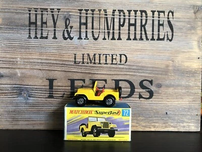 Matchbox Superfast no.72A-1.First Version Rare Red Clips VNM OVP von 1970 - Bild 1 von 4