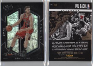 2015-16 Panini Black Gold Uncommon Pau Gasol #60 HOF