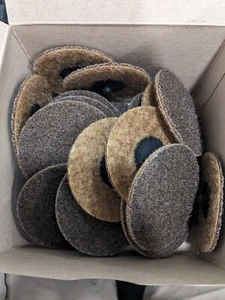 Superior Abrasives Quick-Change Disc: Type R, 3" Dia Qty 25 10556 - Picture 1 of 4