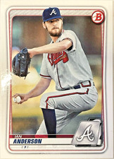 2020 BOWMAN PROSPECTS #BP97 IAN ANDERSON *TOP PROSPECT* ATLANTA BRAVES