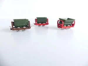 MV20 / JOUEF EGGER BAHN HOe / 3 WAGONS DECAUVILLE TYPE BENNE BASCULANTE - Picture 1 of 3
