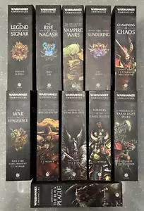Warhammer Chronicles & The End Times 22 Omnibus RARE Books - Foto 1 di 18