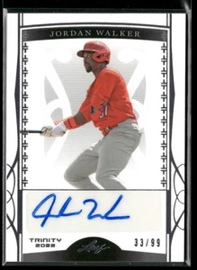 2022 Leaf Trinity JORDAN WALKER Auto /99 #BA-JW1 FAST SHIP O531 - Picture 1 of 3