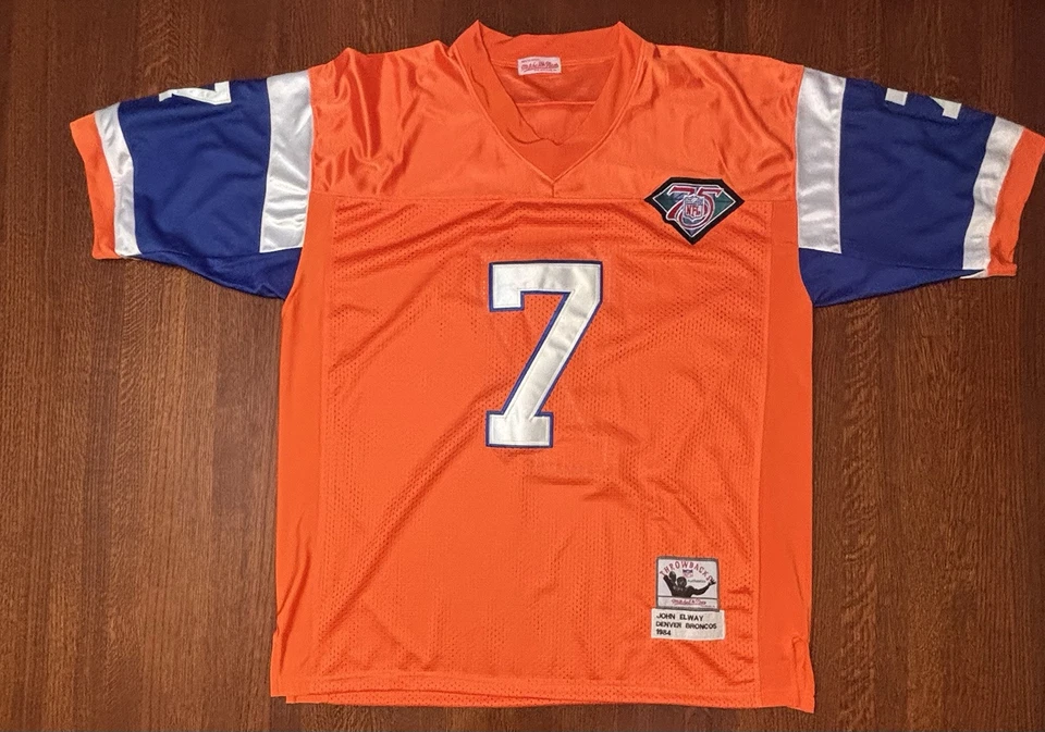 Camiseta deportiva Mitchell & Ness Perfect Denver Broncos 7 John Elway 1984 retro  Foto 1 de 4