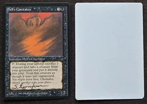 Signierter MTG Magic Artist Proof _ Legends _ HELL'S CARETAKER _ Everingham 100.000 $! - Bild 1 von 1