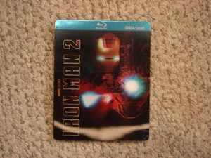 Iron Man 2 numbered Blu Ray Lenticular Steelbook 2010 3-Disc - Picture 1 of 6