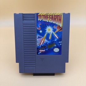 NINTENDO NES -TO THE EARTH - FRA - cartouche