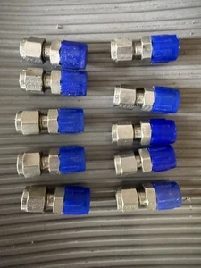 316 SS Union 1/4" Rohr x 1/4" Außenrohr Edelstahl 10 Stück - Bild 1 von 4