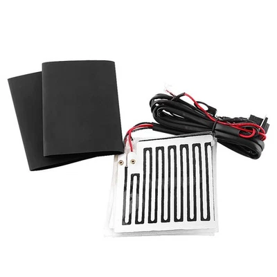 »12V Winter Heated Grip Pads Inserts Handlebar Hand Warmers Fits Grip ATV - Image 1 of 4