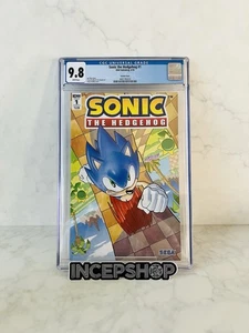 Sonic The Hedgehog (IDW Comics) - Ausgabe #1 Variante Cover B, Yardley CGC 9,8 NM/M - Bild 1 von 3