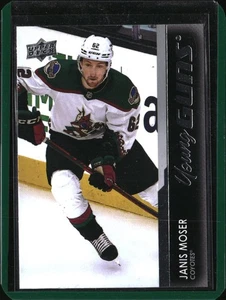 Armas jóvenes extendidas de cubierta superior 21/22 #712 Janis Moser - Arizona Coyotes - Imagen 1 de 2