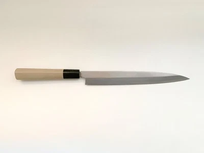 Cuchillo Tienda Tsubaya Molibdeno Acero Yanagiba Ho Mango Madera 24cm () Foto 1 de 4