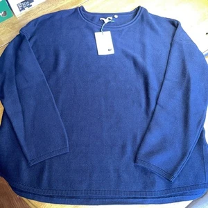 Barbour Mariner Stricktop marineblau Gr. 14 (passt USA Gr. 10) neu mit Etikett - Bild 1 von 6