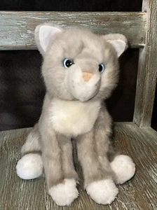 Douglas Cuddle Toys Rita Gatto Grigio #4395 Giocattolo Animale Imbottito 2020 - Foto 1 di 15
