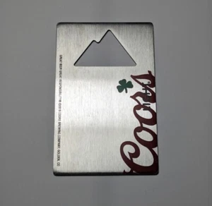 Irish Coors Light St. Patty's Day Credit Card Style Bottle Opener - Picture 1 of 3