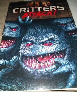 Critters Attack! (DVD, 2019) w/Slipcover  HORROR   FREE SHIPPING - Picture 1 of 2