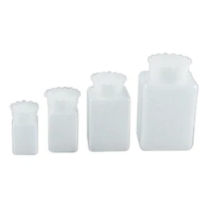 5 x Aptaca Square Bottle with Inner Closure and Screw Cap 250ml Graduated Di - Picture 1 of 1
