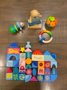 Wooden Montessori, Waldorf, HabaToy Set - Picture 1 of 9