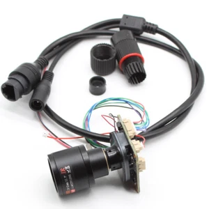 Módulo de cámara IP HD CCTV 4,0 MP placa seguridad de red lente CMOS H.265+ 2,8-12 mm - Imagen 1 de 7