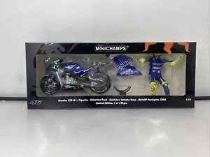 1/12 Minichamps 2005 Yamaha YZR-M1 Rossi Donnington Moto W Figure 122053146 - Foto 1 di 14