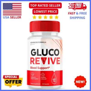 Advanced Glycogen Support Capsules: Gluco Revive, 60 Count Natural Formula - Picture 1 of 8