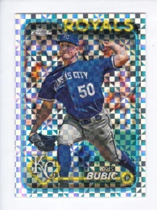 2024 Topps Chrome Update #USC85 KRIS BUBIC Kansas City Royals X-FRACTOR Parallel - Picture 1 of 2