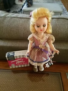 TONI PLAY WAVE 90 W doll, Ideal, 14" totally original accessories - Picture 1 of 12