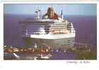 rms Queen Mary 2  ...Ocean Liner postcard ..cruising....St. Kitts