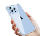 Case For iPhone  14 PLUS PRO MAX 13 12 11 7 8 XR 15 Anti Fall Bumper Back Cover
