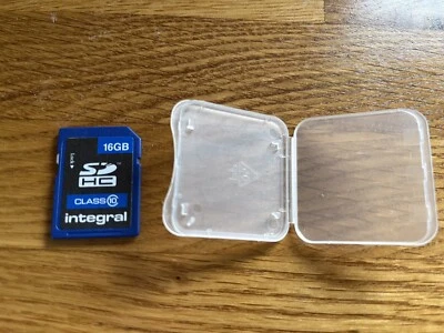 Integral 16GB Memory Card - SDHC Class 10 For Camera - Image 1 of 2