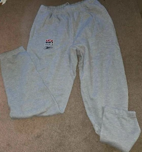 Pantalones deportivos emitidos por el equipo Reebok de baloncesto de Estados Unidos grandes altos Dream Team - Imagen 1 de 4