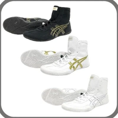 boxAsics 1083A001 Wrestling Shoes Successor to EX-EO TWR900 white black boxing