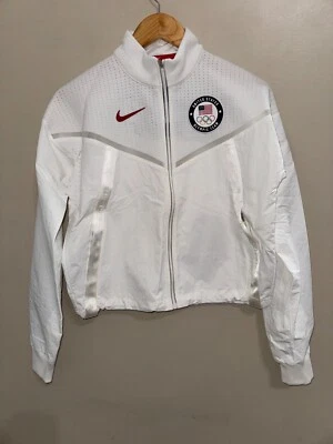 Chaqueta Nike Team USA Olympic Windrunner Metal Stand Mujer Talla XS CK4604-100 $450 Foto 1 de 4
